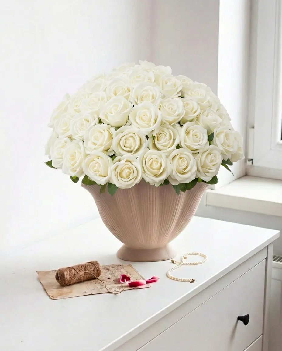 Artificial Rose Flower Bouquet
